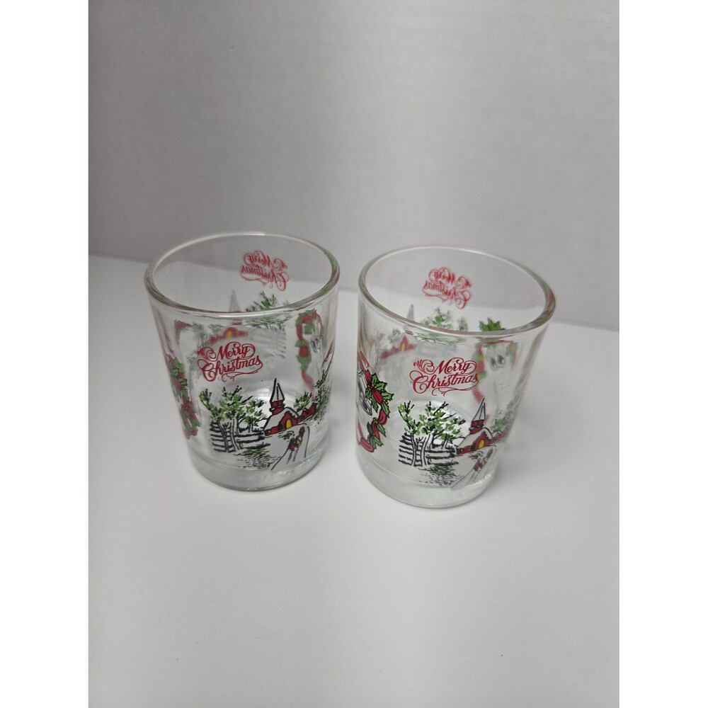 Vintage Christmas Votive holders